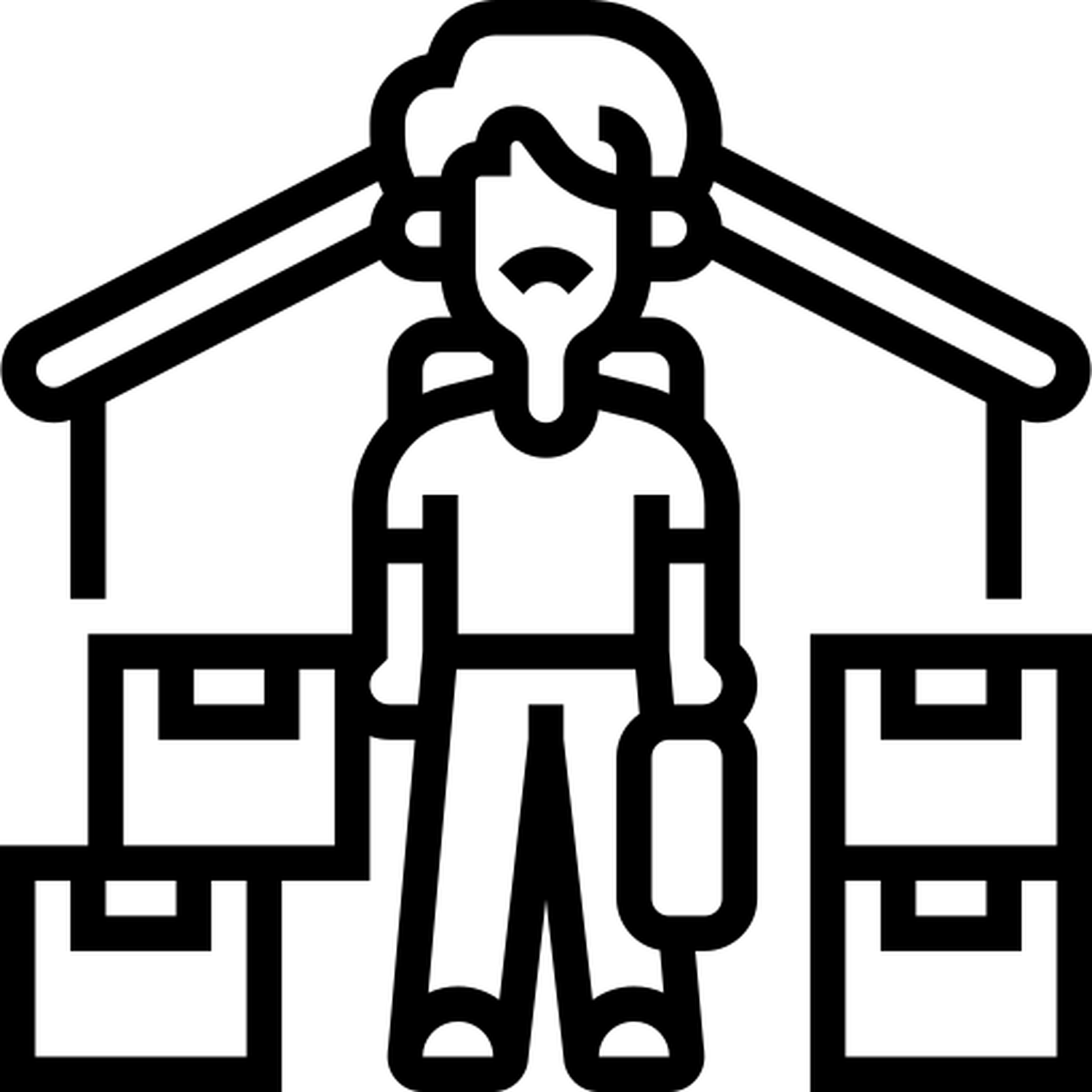 Roland Renner GmbH - Immobilienverwaltung und Gebäudedienstleistungen - Symbol für Zwangsräumung